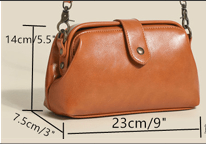 Ivy - Mini kožená crossbody kabelka