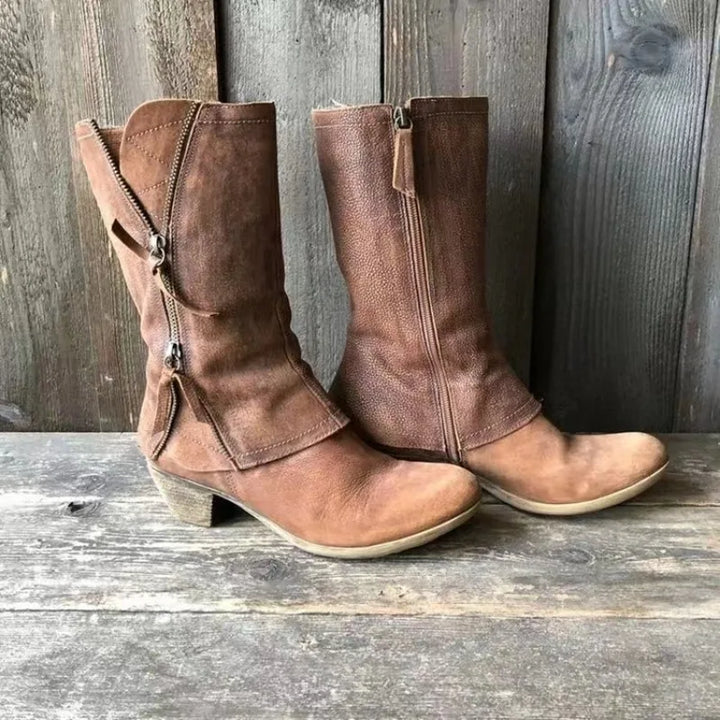 Alma | Vintage boty po polovinělýtek
