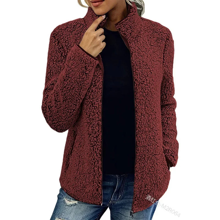 Vilibalda | Elegantní ležérní fleecová bunda