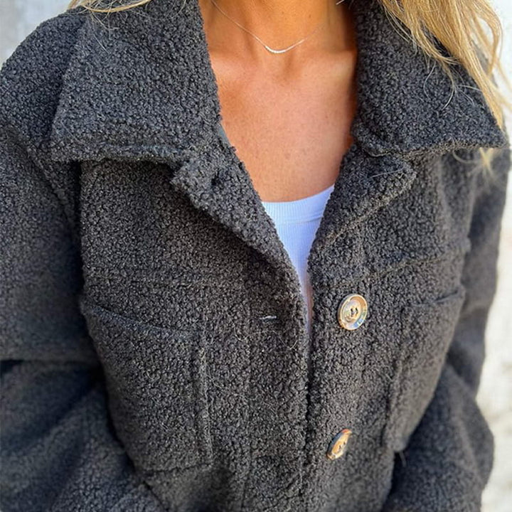Annie | Trendy kabát z měkké latky