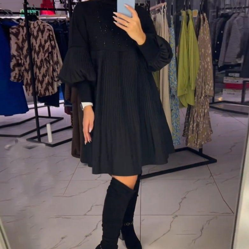 PELAGIE | ELEGANTNÍ PLESOVÁ MIDI ŠATY