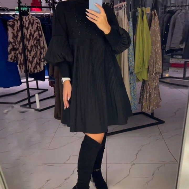PELAGIE | ELEGANTNÍ PLESOVÁ MIDI ŠATY