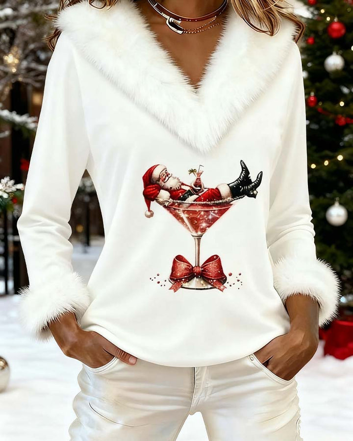 🎅✨ Vánoční Halenka FurGlam™ 2025 – elegance, teplo a špetka vánočního humoru!