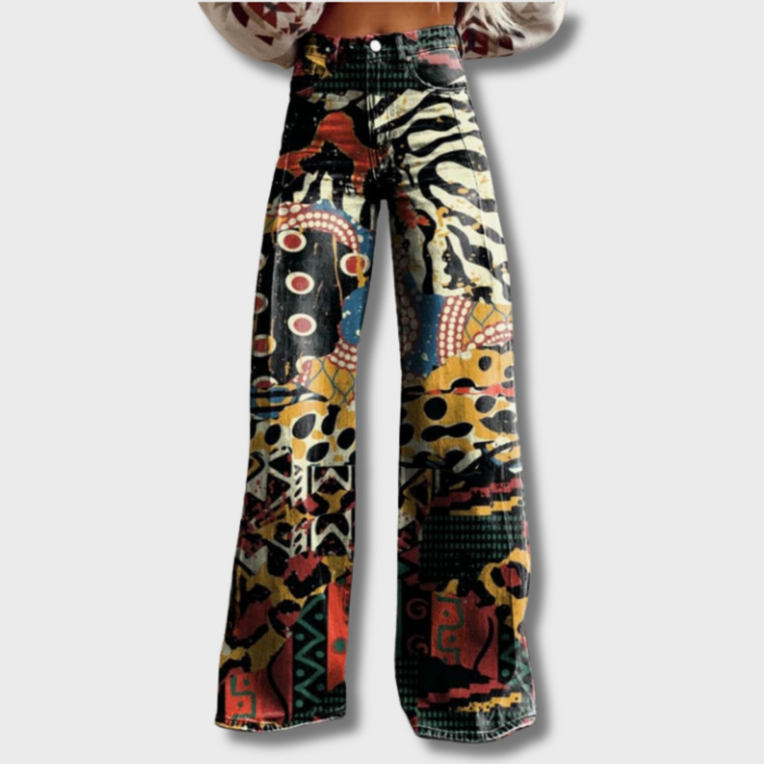 Olivia | boho vintage kalhoty