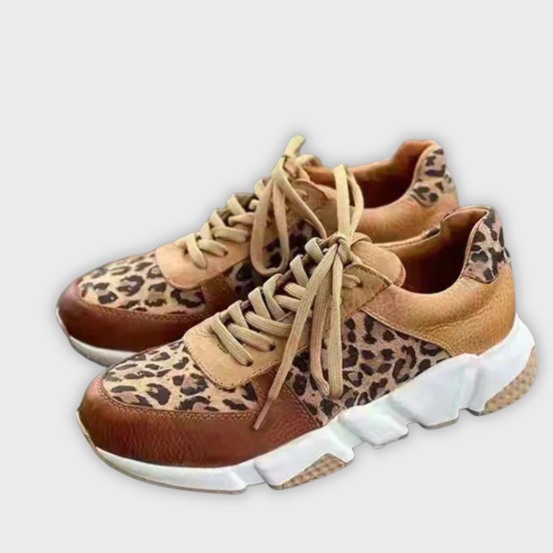 Crissa | Pohodlné leopardí tenisky