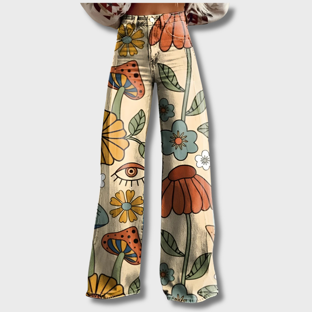 Olivia | boho vintage kalhoty