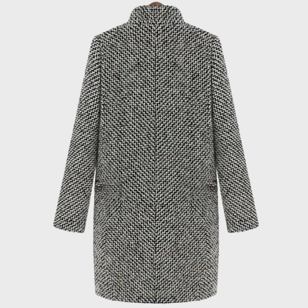 Aneta | Stylový kabát na podzim a zimu