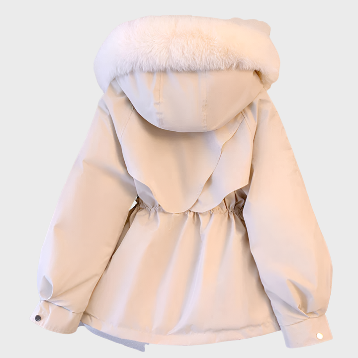 Milena | Stylová parka s kožešinovou kapucí