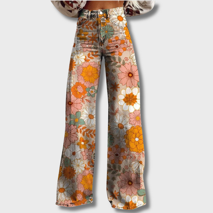 Olivia | boho vintage kalhoty