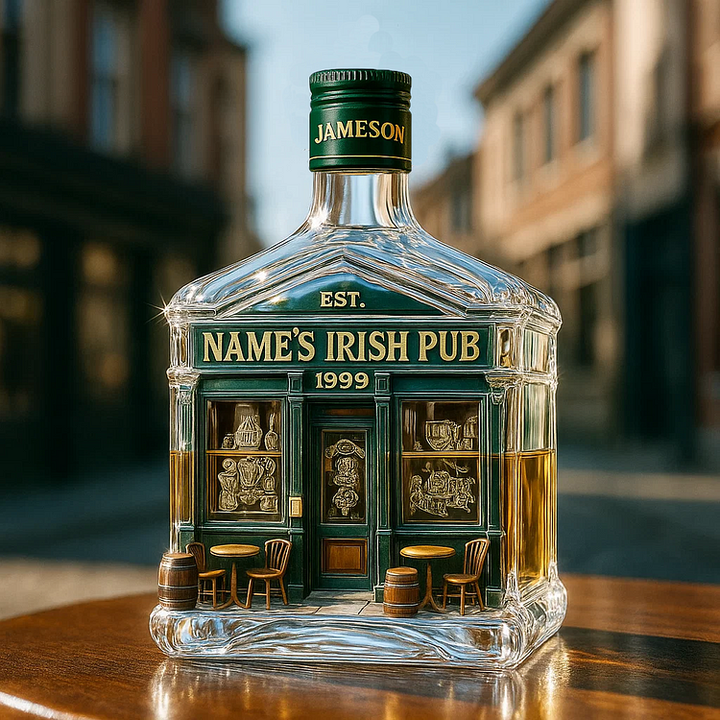 Whiskey láhev Irish Pub Legend Limited Edition