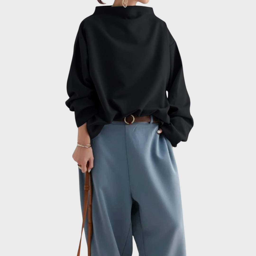 Elly | Ležérní top s vysokým výstřihem