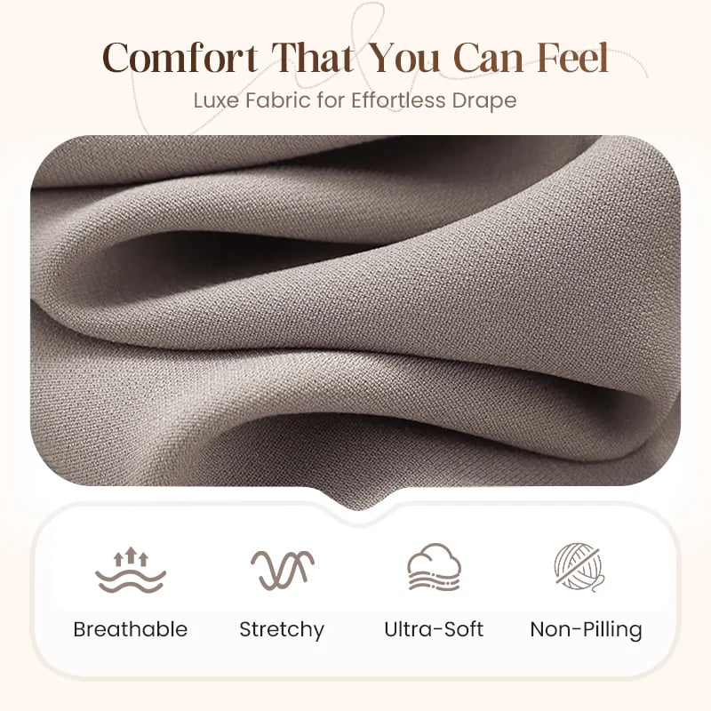 ⏳Speciální časově omezená nabídka⏰Elegantní tří dílná souprava obsahující dlouhý kardigan, top a kalhoty💞