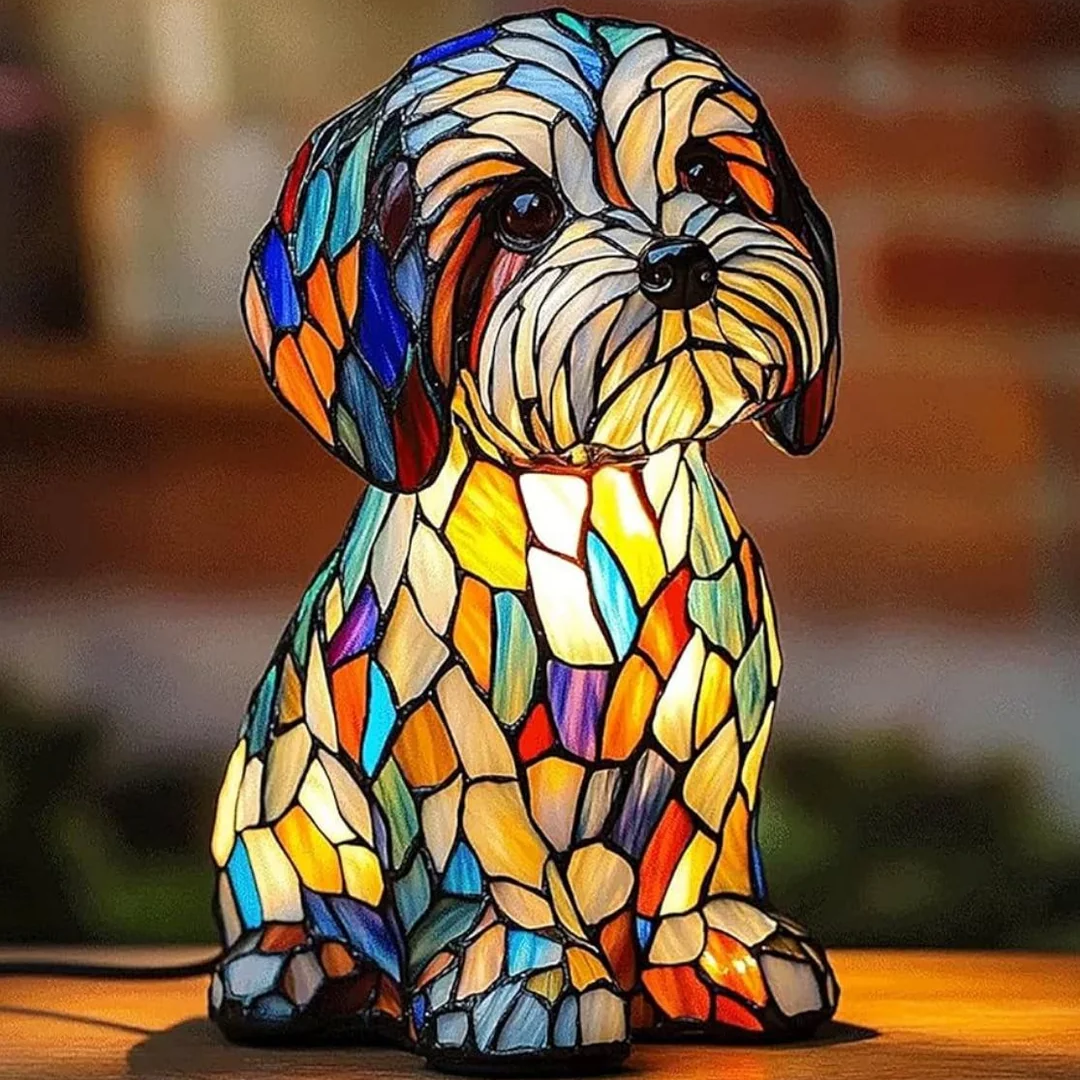 Pantufa - Lampa ve Vitrážích