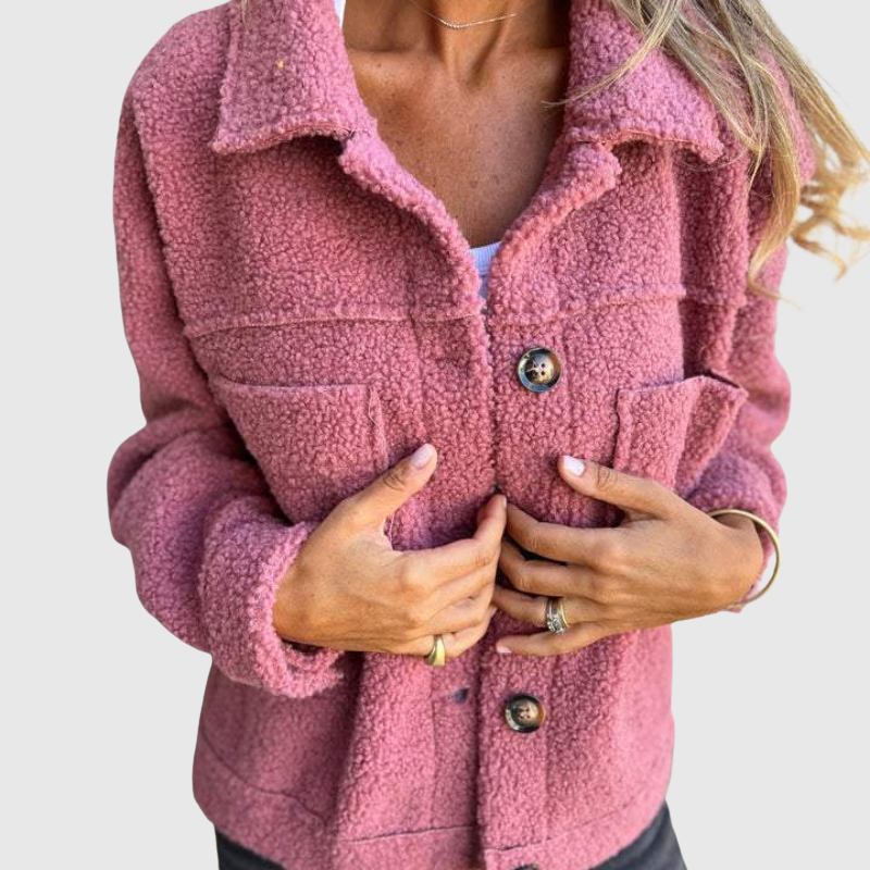 Annie | Trendy kabát z měkké latky