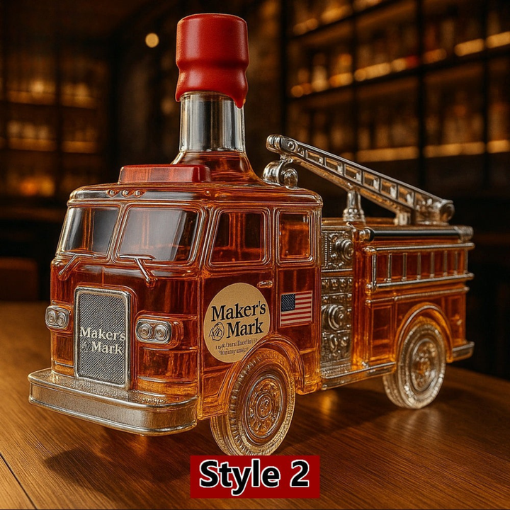 Láhev whisky Fire Truck