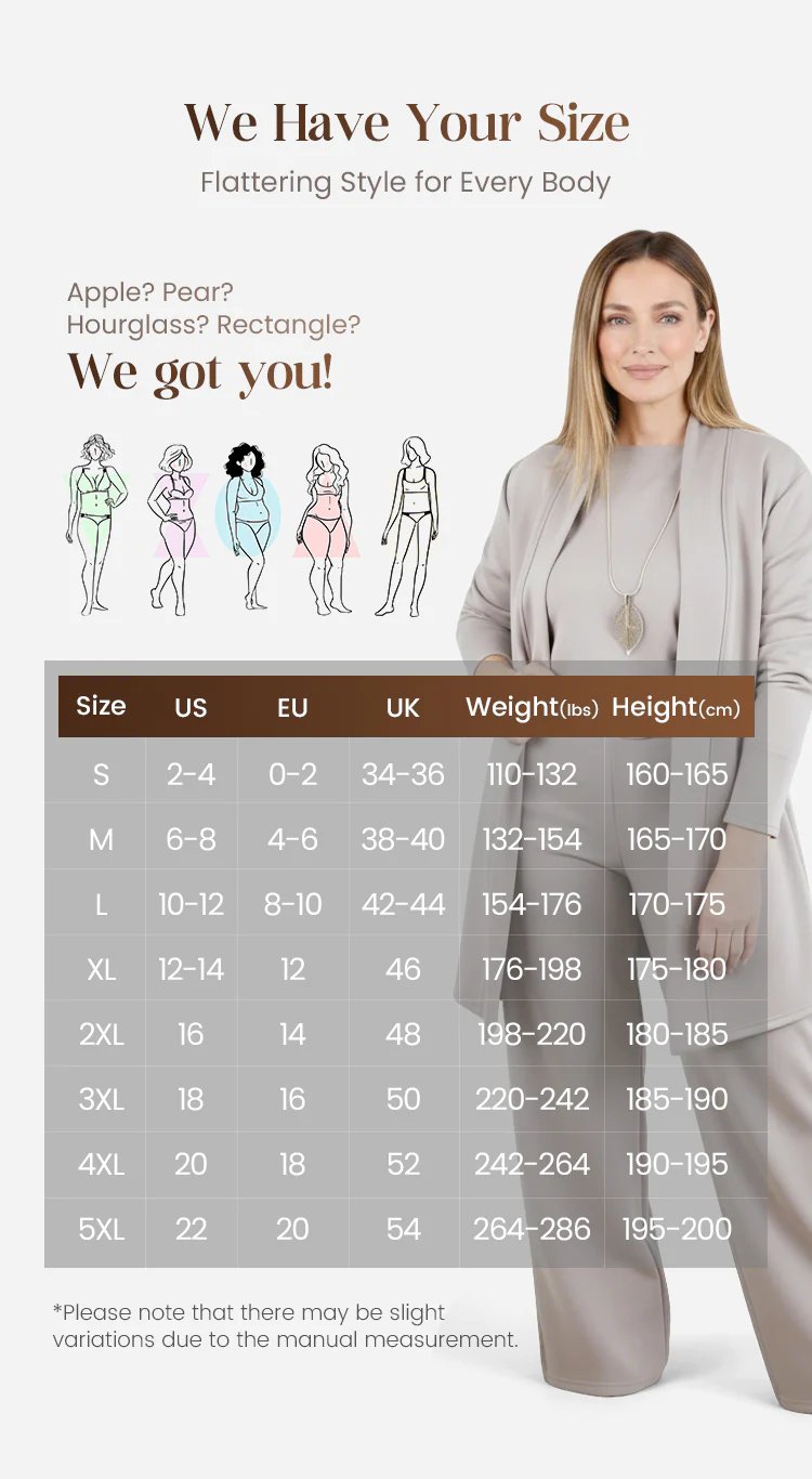 ⏳Speciální časově omezená nabídka⏰Elegantní tří dílná souprava obsahující dlouhý kardigan, top a kalhoty💞